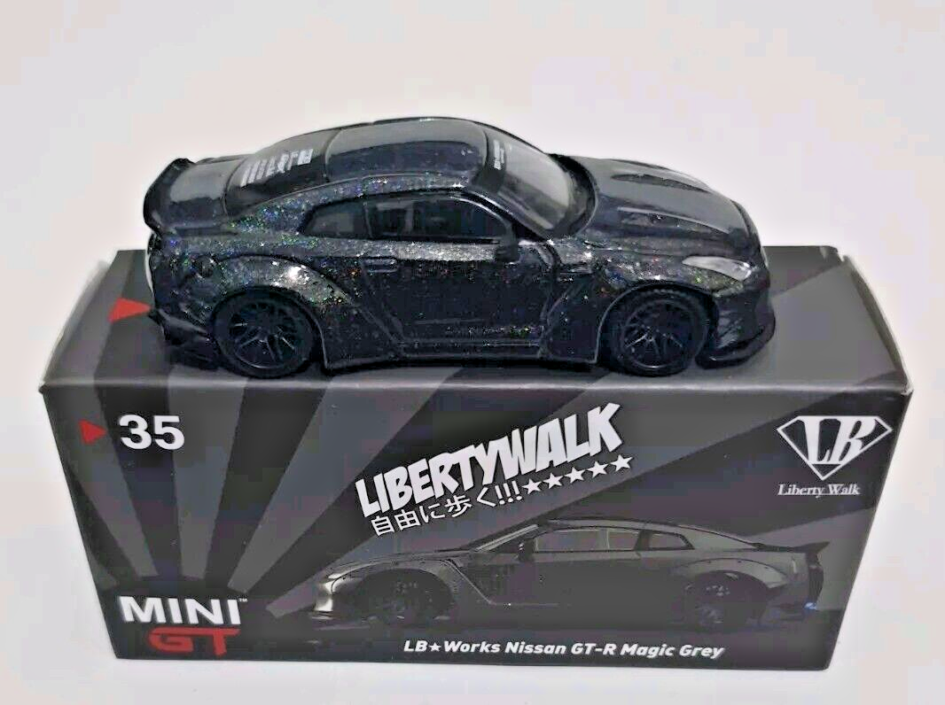TSM Mini GT 1:64 LB Works Nissan GT-R R35 Liberty Walk TSM Mini GT 1:64 LB Works Nissan GT-R R35 Liberty Walk