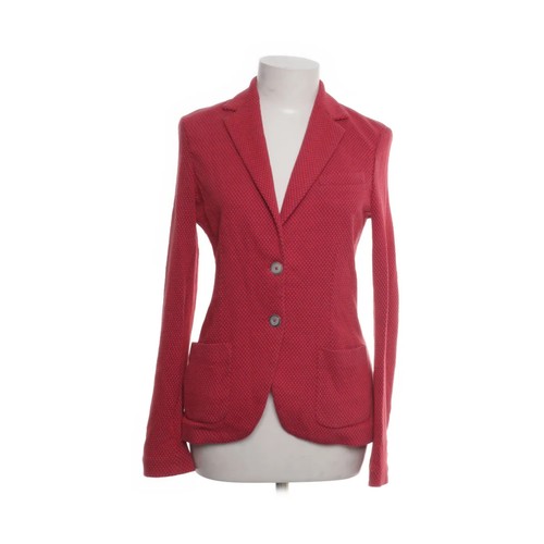 Circolo, Blazer, Größe: 40, Rot/Blau, Baumwolle/Elasthan, Damen #3Jh