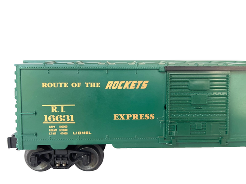 Lionel  RI 16631 Rock Island Route Of The Rockets Boxcar 6464 4A-2 Mt Clemens - Picture 13 of 20