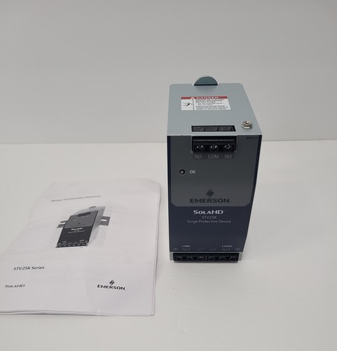 SolaHD STV25K-10S Surge Protective Device, Single-Phase 120VAC 2W, DIN Rail SPD - Picture 6 of 7