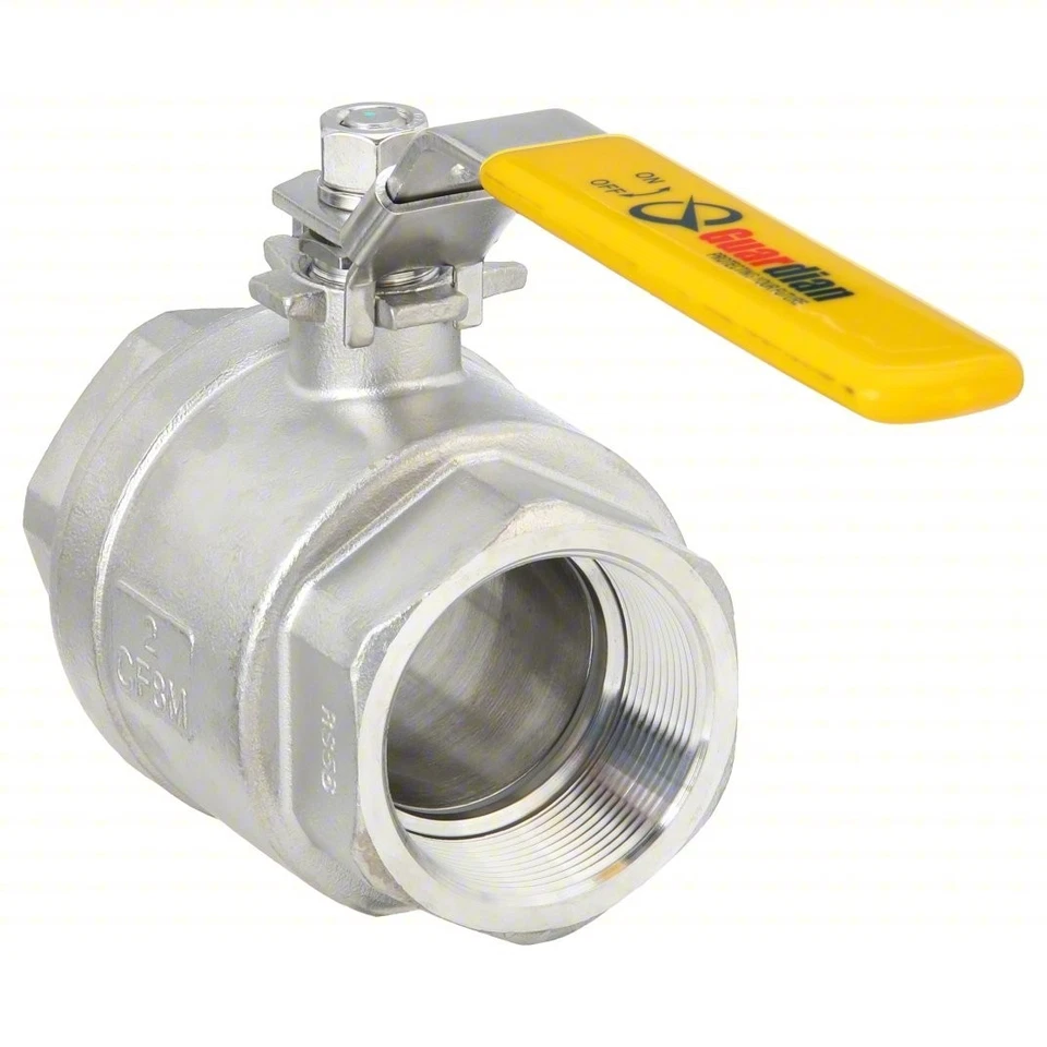 Guardian2" 316 Stainless Steel 1000 PSI 2-Pc Full Port Ball Valve 06Q201N04020 - Image 4 of 4