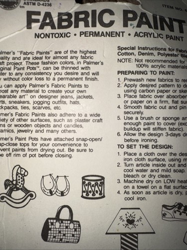 Tessuto Palmer vintage fluorescente neon e vernici moda 1990 12 vasi T - Foto 9 di 14