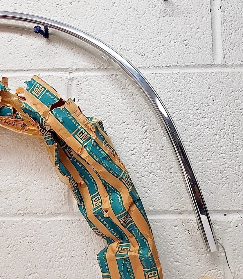 Nuevo OEM GM rueda delantera izquierda pozo moldura 14008553 1982-87 Chevrolet Chevette (SR15) Foto 4 de 4