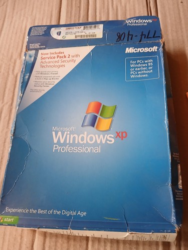 Microsoft Windows XP Professional Service Pack 2 XP Pro SP2 Big Box X10-87160 - Picture 11 of 19