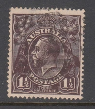 AUSTRALIA SC# 63 KING GEORGE V- USED