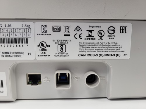 Fujitsu SP-1130N Document Scanner USB, Ethernet (No Power Adapter) - Picture 11 of 18