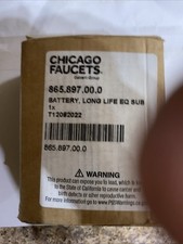 Chicago Faucet 865.897.00.0 Battery