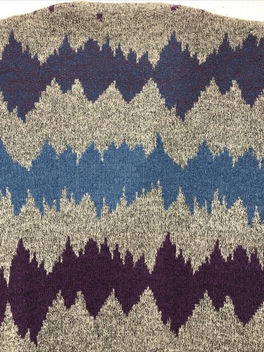 Vtg St Croix Sweater Men Med Wool/ Mohair Blend Abstract Art V Neck 80s 90’s - Picture 9 of 12