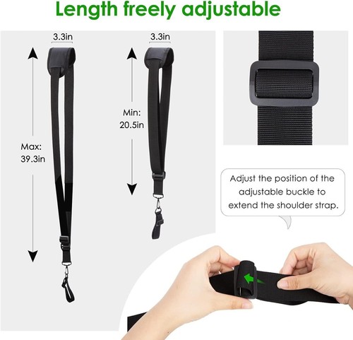 Shoulder Harness Strap Adjustable For Garden Brush Cutter & Trimmer Strimmer - Picture 3 of 12