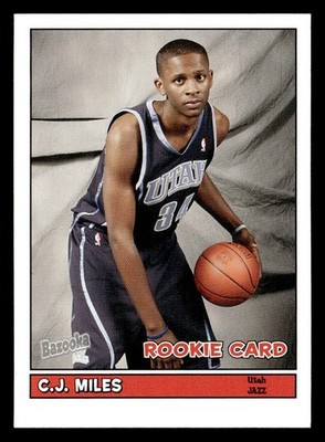 2005-06 Bazooka #192 C.J. Miles RC