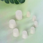 16PCS Solid White Rubber Plug Hochtemperaturbeständige Rohrstopfen Wasserdichte