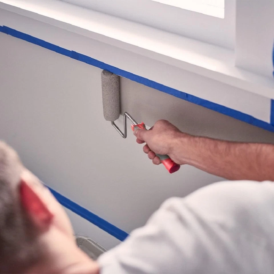 Cepillo Wooster RR028 Jumbo-Koter Shergrip Rodillo Sin Tamaño, Verde Sherlock  Foto 3 de 3