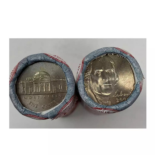 2006 Westward Journey Jefferson Nickel Liberty P&D U.S. Mint Rolls - Picture 2 of 2