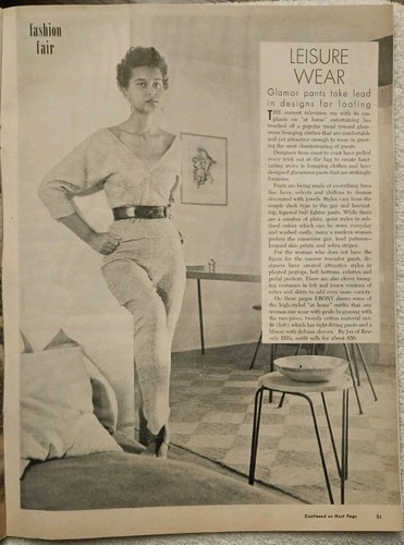 Rare Ebony Magazine January 1954 June Echstine Complete - Picture 5 of 6
