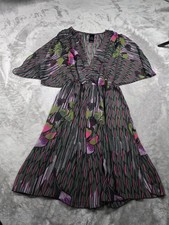 bisou bisou Sheer Cover-up Large Whimsigoth Fairycore Butterfly Sleeves Y2k Boho