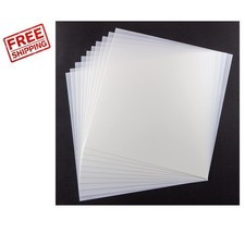10PCS 12X12 Inch 7mil Mylar Stencil Sheets - Food-Safe Durable Craft Plastic