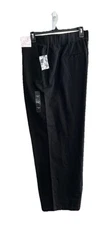 LC Lauren Conrad High-Rise Wide Leg Trousers Black Size 18W MSRP $44.99