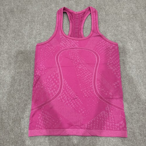 Lululemon Damengröße 6 pink Swiftly Tech Tanktop Laufen Activewear