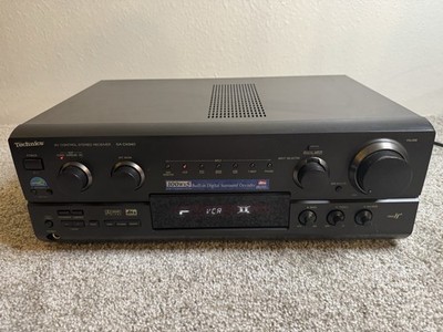 Technics SA-DX940 AV Receiver & Remote Control Bundle 5.1 Dolby
