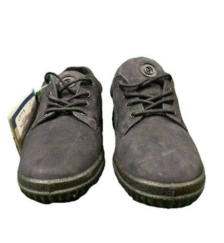 Ecco Soft Oxford Womens 8 Leather Black Shoes Sneakers Lace Up - Bild 2 von 4