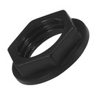 Headphone Jack Nut for Cliff UK Jacks S-H902 / 903 / 904 / 905 (Black)