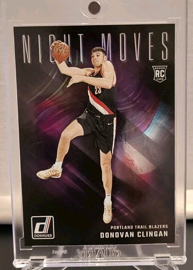 2024-25 Donruss Basketball Donovan Clingan RC Night Moves SSP