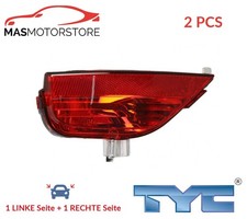 NEBELSCHEINWERFER PAAR SET TYC 19-12166-01-2 2PCS I FÜR RENAULT SCÉNIC III
