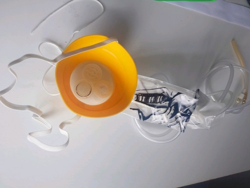 Airline Sauerstoffmaske gelb - Bild 6 von 8