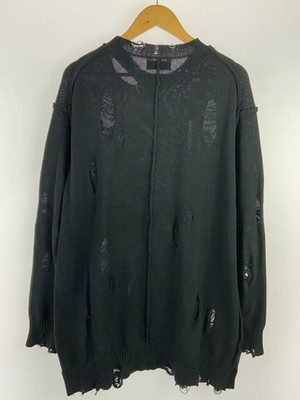 トップス Yohji yamamoto pour homme knit Yohji Yamamoto POUR HOMME Knit Sweater (thick) 3 Cotton Blk