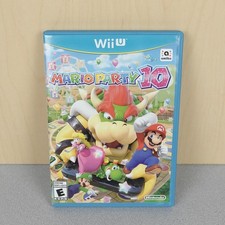 Mario Party 10 Nintendo Wii U Good Free Shipping