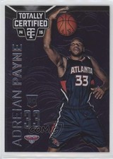 2014-15 Panini Totally Certified Platinum Purple 44/49 Adreian Payne #154 5u8