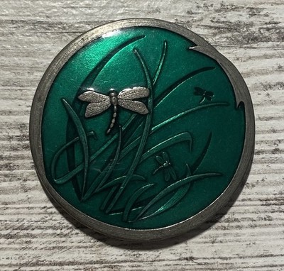 Dragonfly Mirror for Purse Gift for Her Danforth Pewter Green
