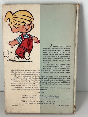 Dennis the Menace BY Hank Ketcham 1953, HC - Picture 4 of 19