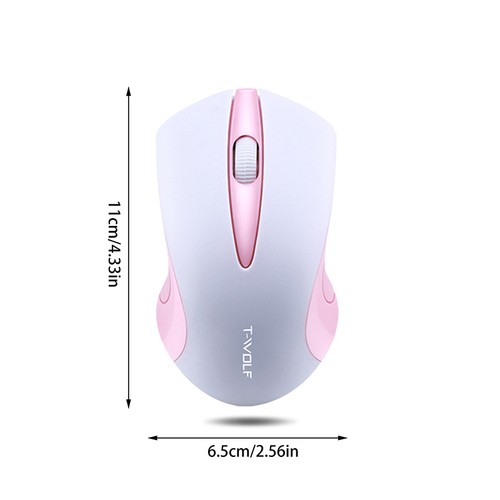 2.4G Portable Magic Silent Ergonomic Mouse Wireless Mouse For Laptops - Afbeelding 3 van 15