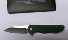 Kizer V3478N2 Barbosa OD Green G10 Folder N690 Drop Point Blade NEW!