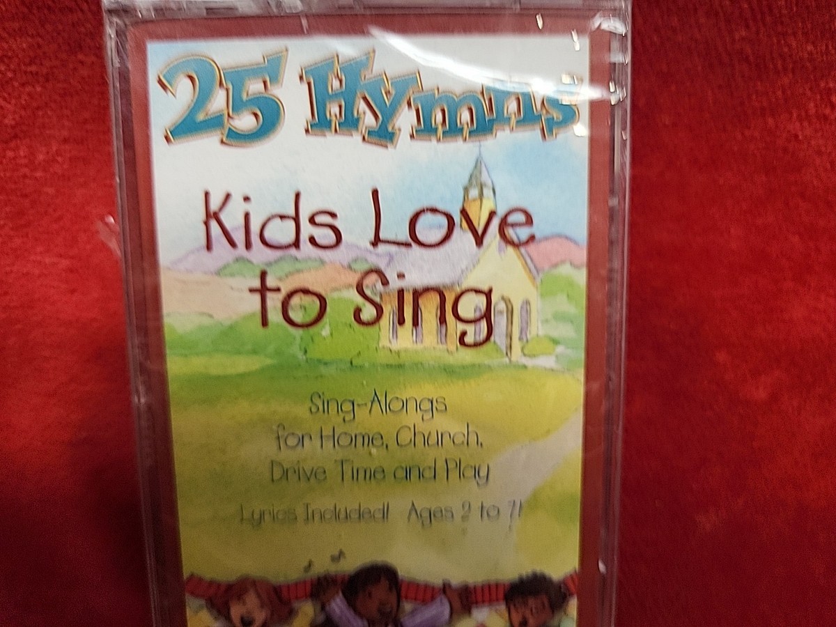 25 Hymns Kids Love To Sing (Cassette, 1996, Cema) Brand New Sealed