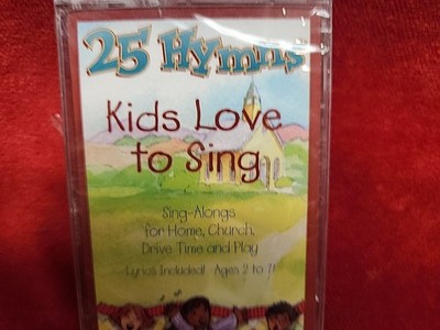 25 Hymns Kids Love To Sing (Cassette, 1996, Cema) Brand New Sealed
