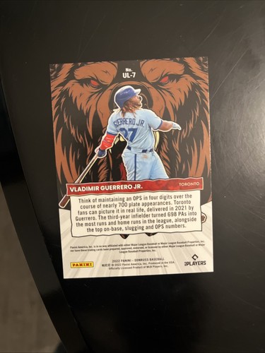 2022 Panini Donruss - Unleashed Vladimir Guerrero Jr. #UL-7 Rapture - Bild 6 von 6
