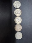 New ListingFranklin Half Dollar US Coins 90% Silver, 5-Pack