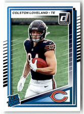 2025 Panini Donruss Colston Loveland Rated Rookie [Base] #310 Bears