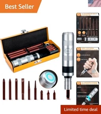 3/8'' Manual Reversible Impact Driver Set - Durable S2 Steel for Home Repairs