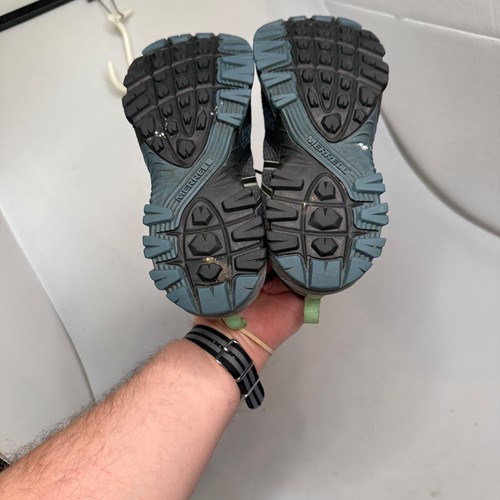 Zapatos de trail Merrell MQM Flex para mujer talla US 6,5 (UK 4, EU 37) negros y verdes - Imagen 11 de 20