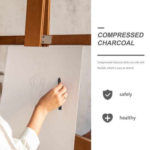 6 Pcs Sketch Carbon Stick Set Shading Sticks Art Pencils for Sketching - Bild 5 von 12