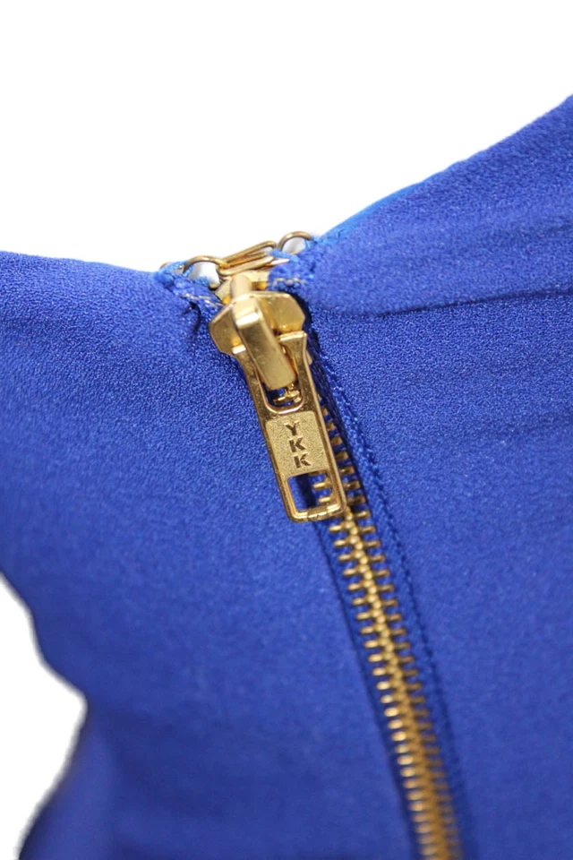 NBD X The Naven Twins Mujer Un Hombro Sin Mangas Mameluco Azul Talla XS Foto 4 de 4