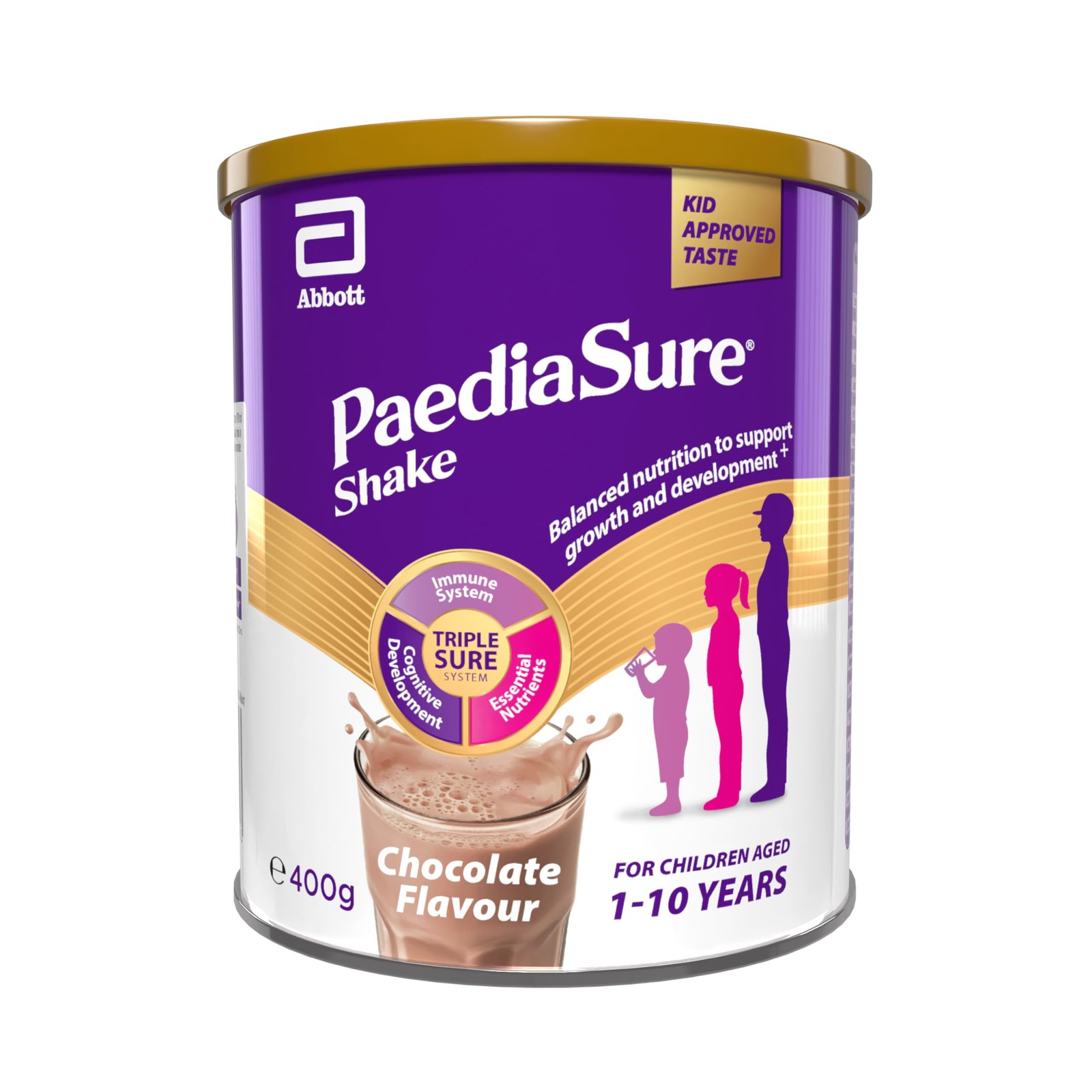 PaediaSure Shake – Chocolate Flavour – 400g  Kids Growth & Development