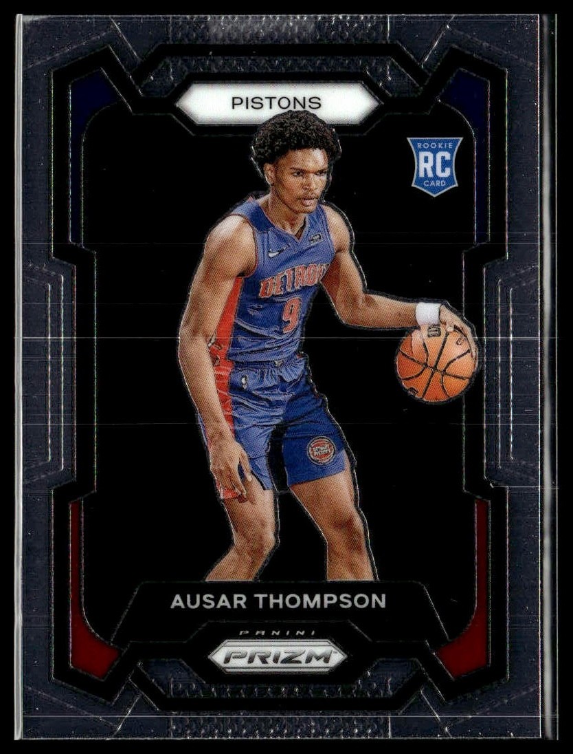 2023-24 Panini Prizm 178 Ausar Thompson Detroit Pistons RC