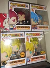 Funko Pop! Animation Dragon Ball Z & Super Broly Figures Set Exclusive Chase