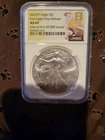 2025 (P) Eagle $1 First Eagle Privy Release One of 50,000 Issued Silver NGC MS69