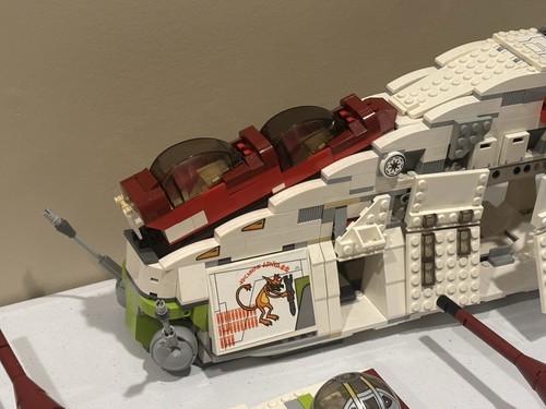 LEGO Star Wars: Republic Attack Gunship (7676) W/ Manual & Minifigures - Picture 7 of 15