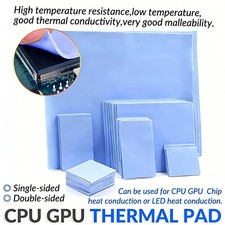 CPU GPU Thermal Pad Heatsink Cooling Conductive Silicone Heatsinks Thick 0.5-3mm
